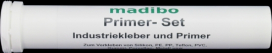 madibo Kleber Set Industriekleber + Primer fr Silikon, PP, PE, PTFE, Metall