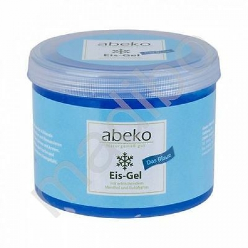 abeko Eis Gel mit Menthol und Eukalyptus 500 ml erfrischend und pflegend Khlung